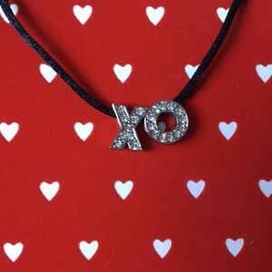 XO gem encrusted necklace. ❤️💎